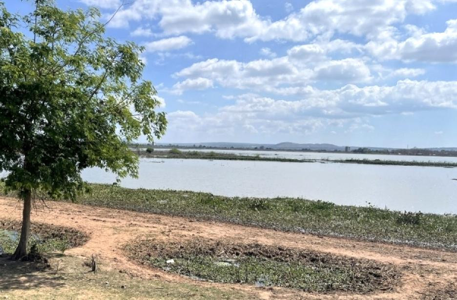 Hồ Suối Đá, nơi phát hiện thi thể 3 nạn nhân.