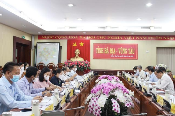 Đoàn giám sát của Đoàn ĐBQH tỉnh Bà Rịa-Vũng Tàu họp với UBND tỉnh về chuyên đề “Việc thực hiện chính sách, pháp luật về thực hành tiết kiệm, chống lãng phí giai đoạn 2016-2021”, vào ngày 30/3. Đoàn giám sát của Đoàn ĐBQH tỉnh Bà Rịa-Vũng Tàu họp với UBND tỉnh về chuyên đề “Việc thực hiện chính sách, pháp luật về thực hành tiết kiệm, chống lãng phí giai đoạn 2016-2021”, vào ngày 30/3.