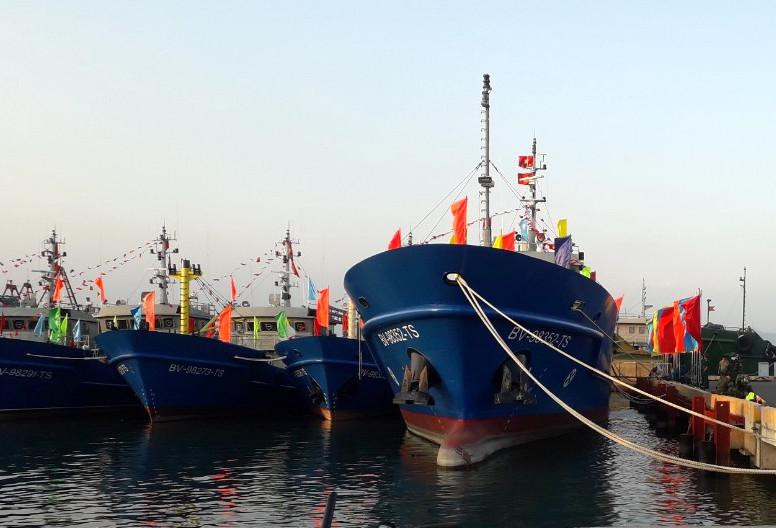 Các con tàu thuộc biên chế hải đội dân quân tự vệ tỉnh Bà Rịa-Vũng Tàu. Các con tàu thuộc biên chế hải đội dân quân tự vệ tỉnh Bà Rịa-Vũng Tàu.