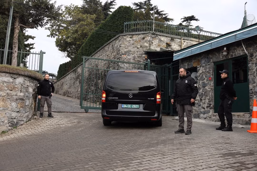 Địa điểm diễn ra cuộc hội đàm Nga - Mỹ tại Istanbul ngày 27/2. (Ảnh: Reuters) Địa điểm diễn ra cuộc hội đàm Nga - Mỹ tại Istanbul ngày 27/2. (Ảnh: Reuters)