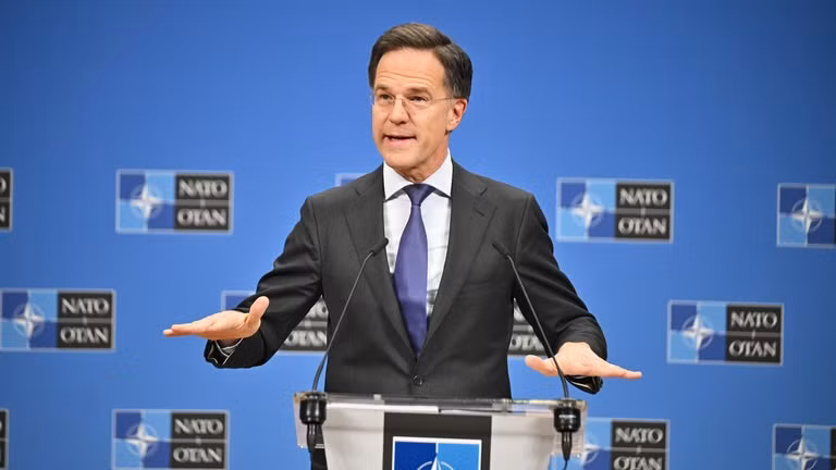 Tổng thư ký NATO Mark Rutte. (Ảnh: Getty Images)