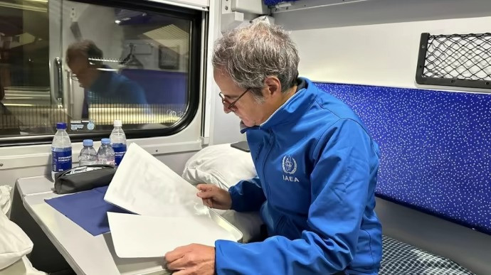 Tổng giám đốc IAEA Rafael Grossi. (Ảnh: X)