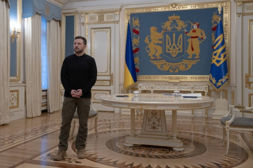 Tổng thống Ukraine Volodymyr Zelensky. (Ảnh: Bloomberg) Tổng thống Ukraine Volodymyr Zelensky. (Ảnh: Bloomberg)