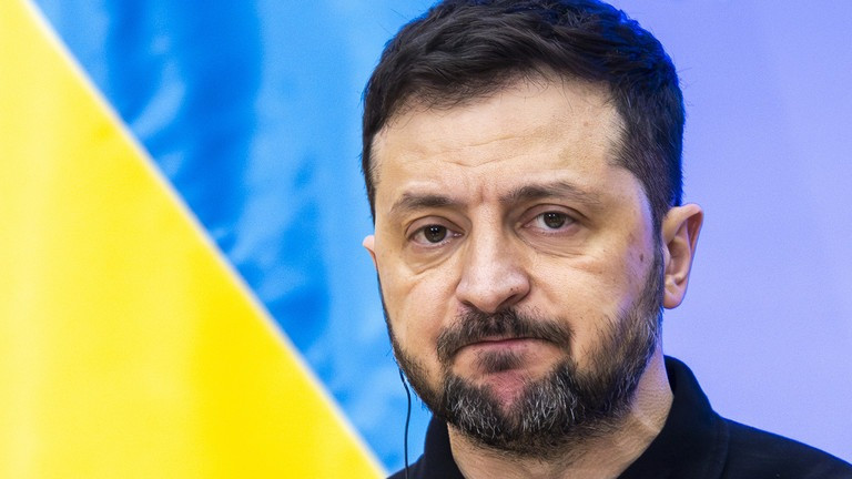 Tổng thống Ukraine Volodymyr Zelensky. (Ảnh: Getty Images)