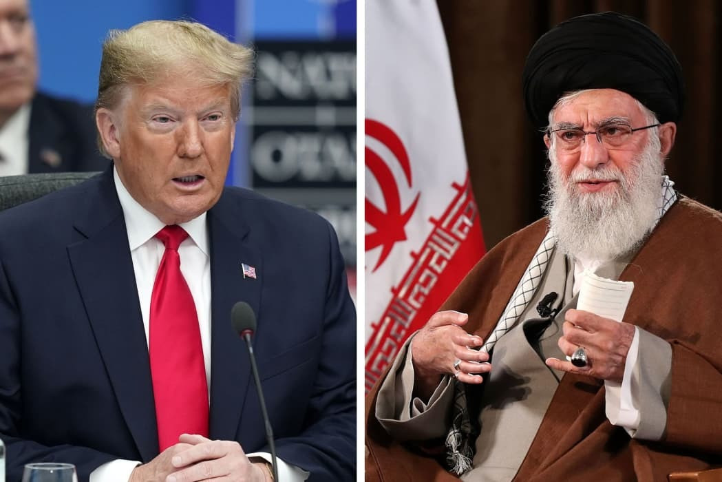 Tổng thống Mỹ Donald Trump và Lãnh tụ Tối cao Iran Ali Khamenei. (Ảnh: WSJ) Tổng thống Mỹ Donald Trump và Lãnh tụ Tối cao Iran Ali Khamenei. (Ảnh: WSJ)