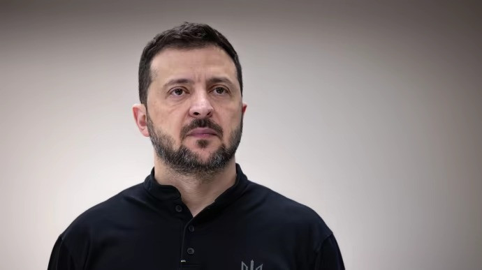 Tổng thống Ukraine Volodymyr Zelensky.