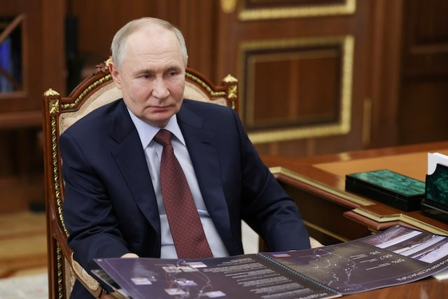 Tổng thống Nga Vladimir Putin. (Ảnh: Reuters) Tổng thống Nga Vladimir Putin. (Ảnh: Reuters)