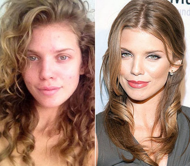 Nữ diễn viên xinh đẹp AnnaLynne McCord nhợt nhạt với nhiều khuyết điểm trên gương mặt