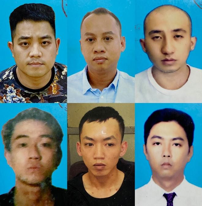 Một số bị can trong vụ cướp