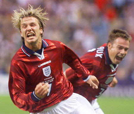 Becks không còn có cơ hội để ăn mừng thế này nữa. Becks không còn có cơ hội để ăn mừng thế này nữa