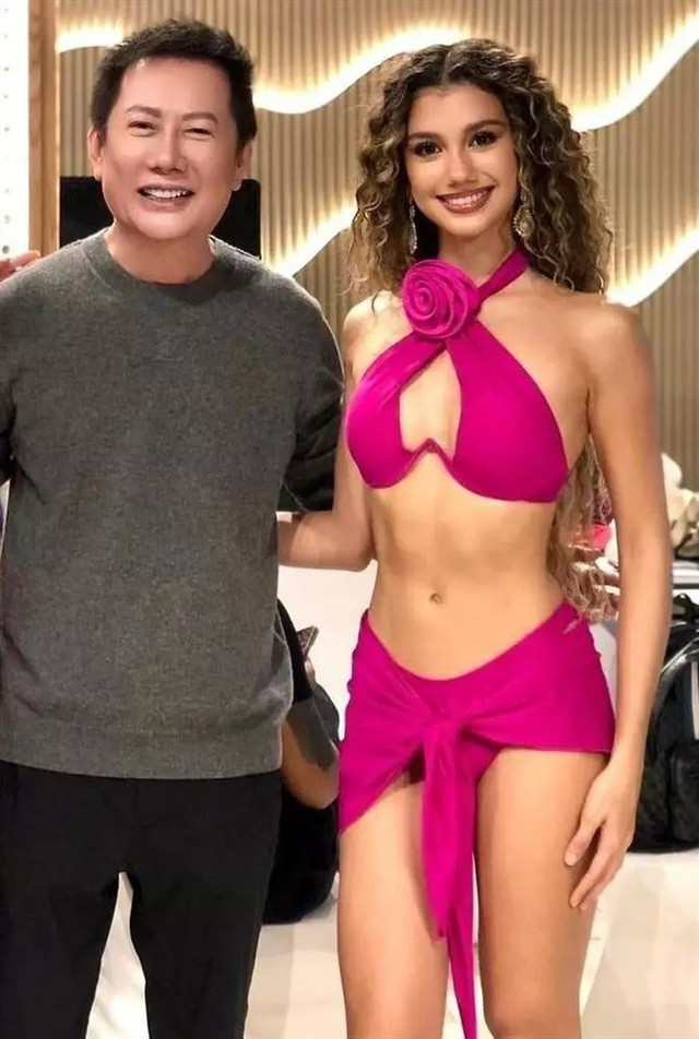 Ông Nawat và Miss Grand Philippines 2023 - Nikki De Moura.