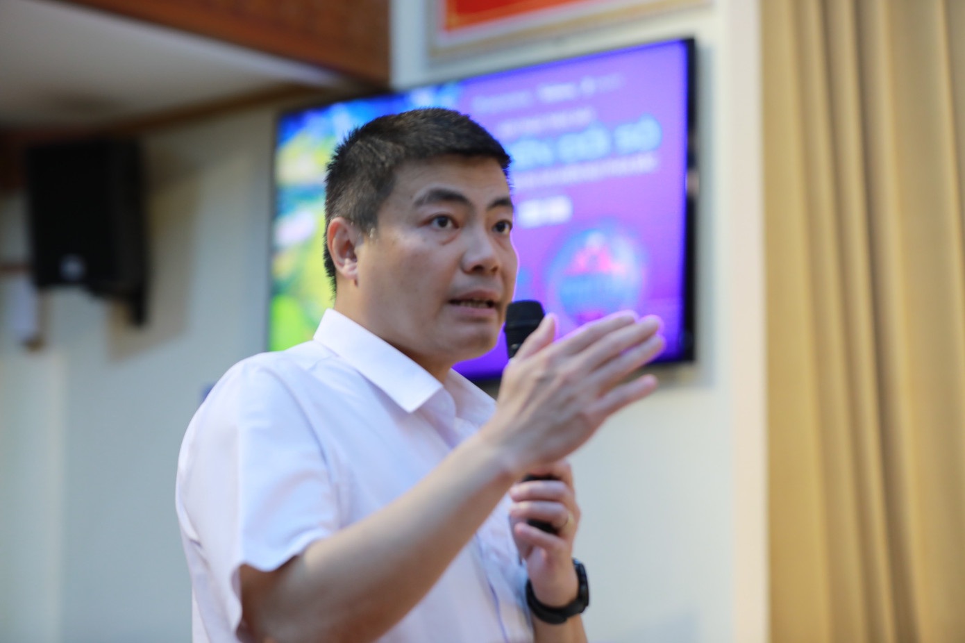 Ông Ngô Diên Hy - Phó Tổng Giám đốc Tập đoàn VNPT. Ông Ngô Diên Hy - Phó Tổng Giám đốc Tập đoàn VNPT.