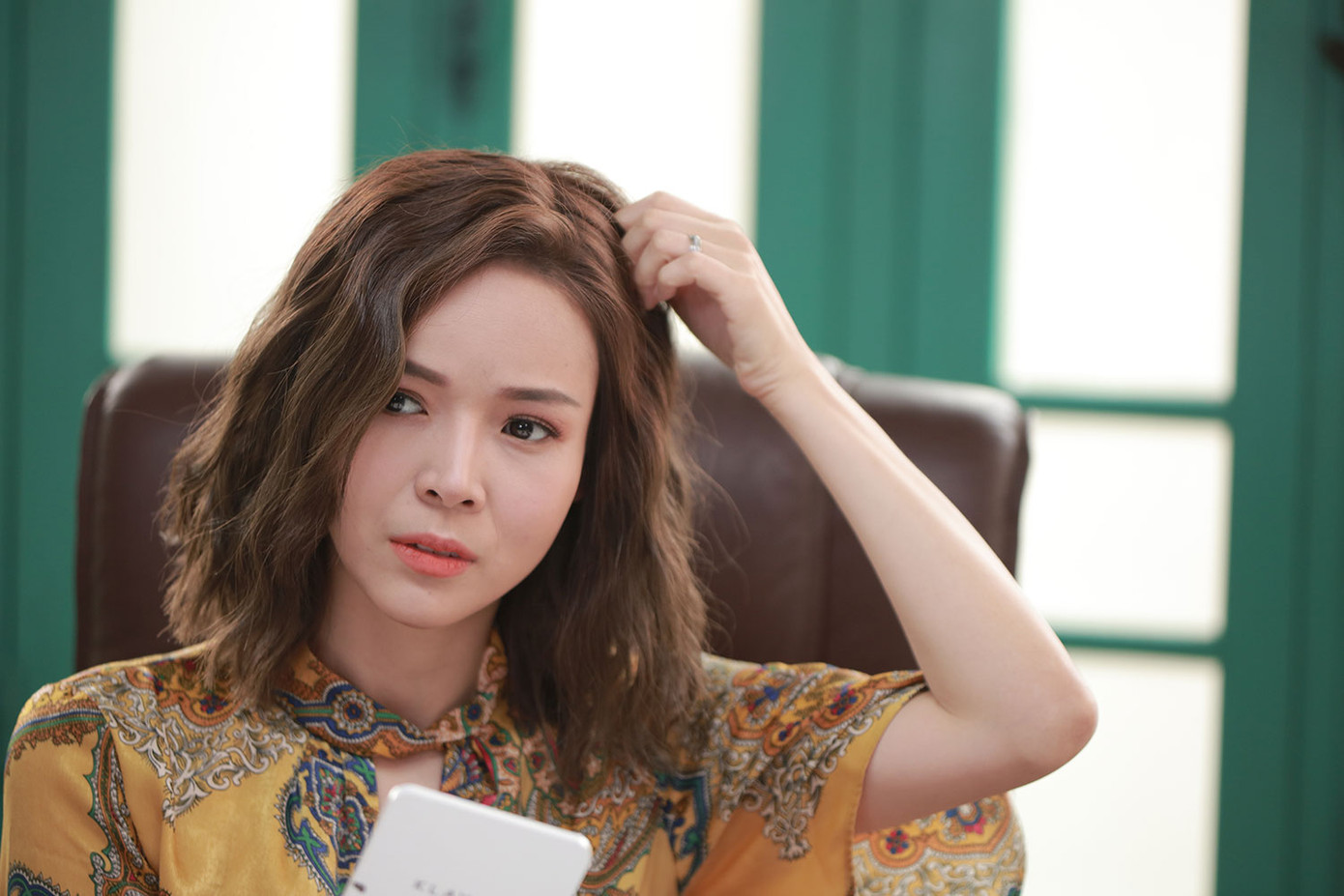 Nguyệt 'Những nhân viên gương mẫu': Trời phú cho tôi gương mặt gian ác ảnh 1