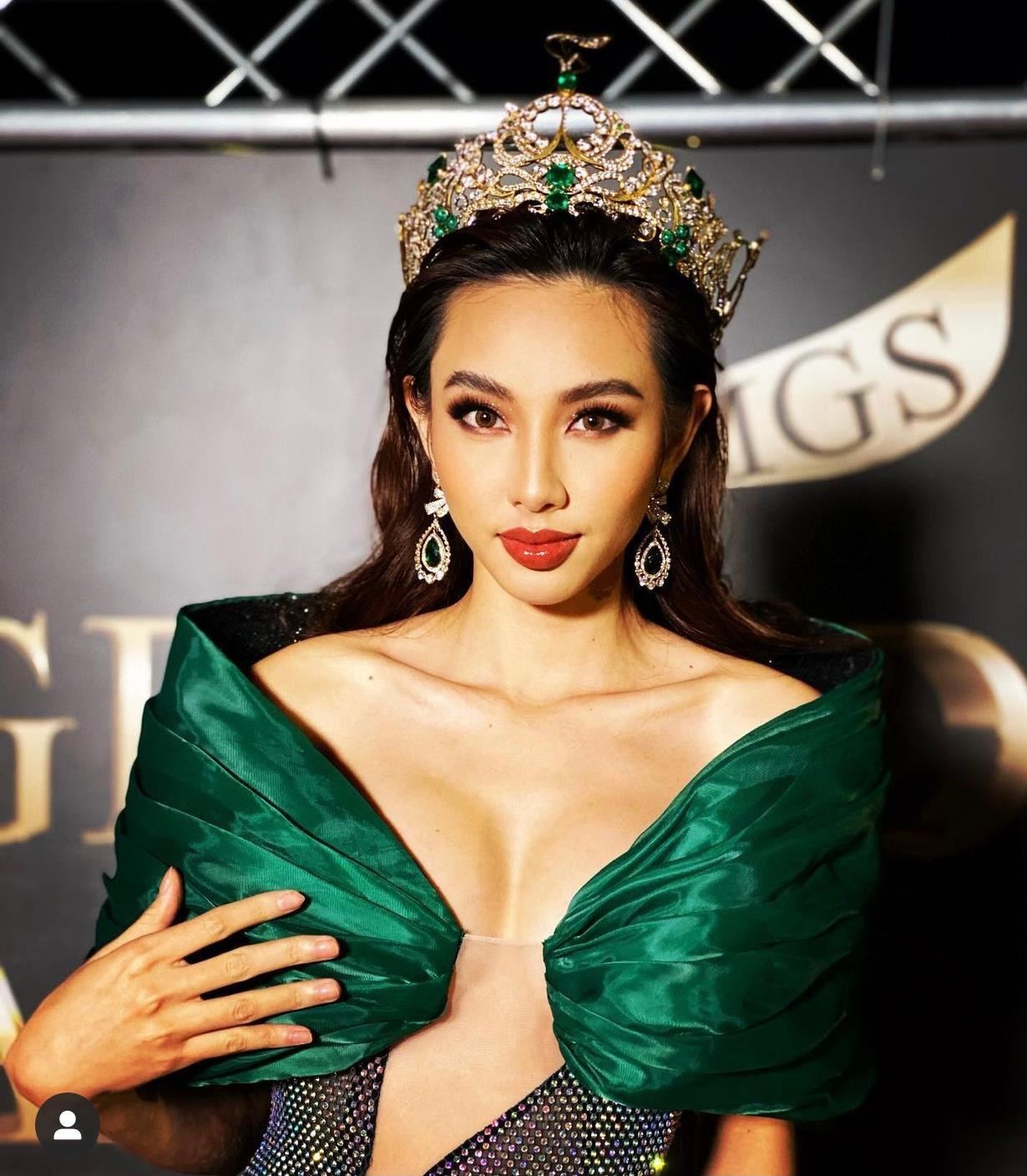 Thuỳ Tiên đẹp lộng lẫy khi tham dự chung kết Miss Grand Spain 2022.