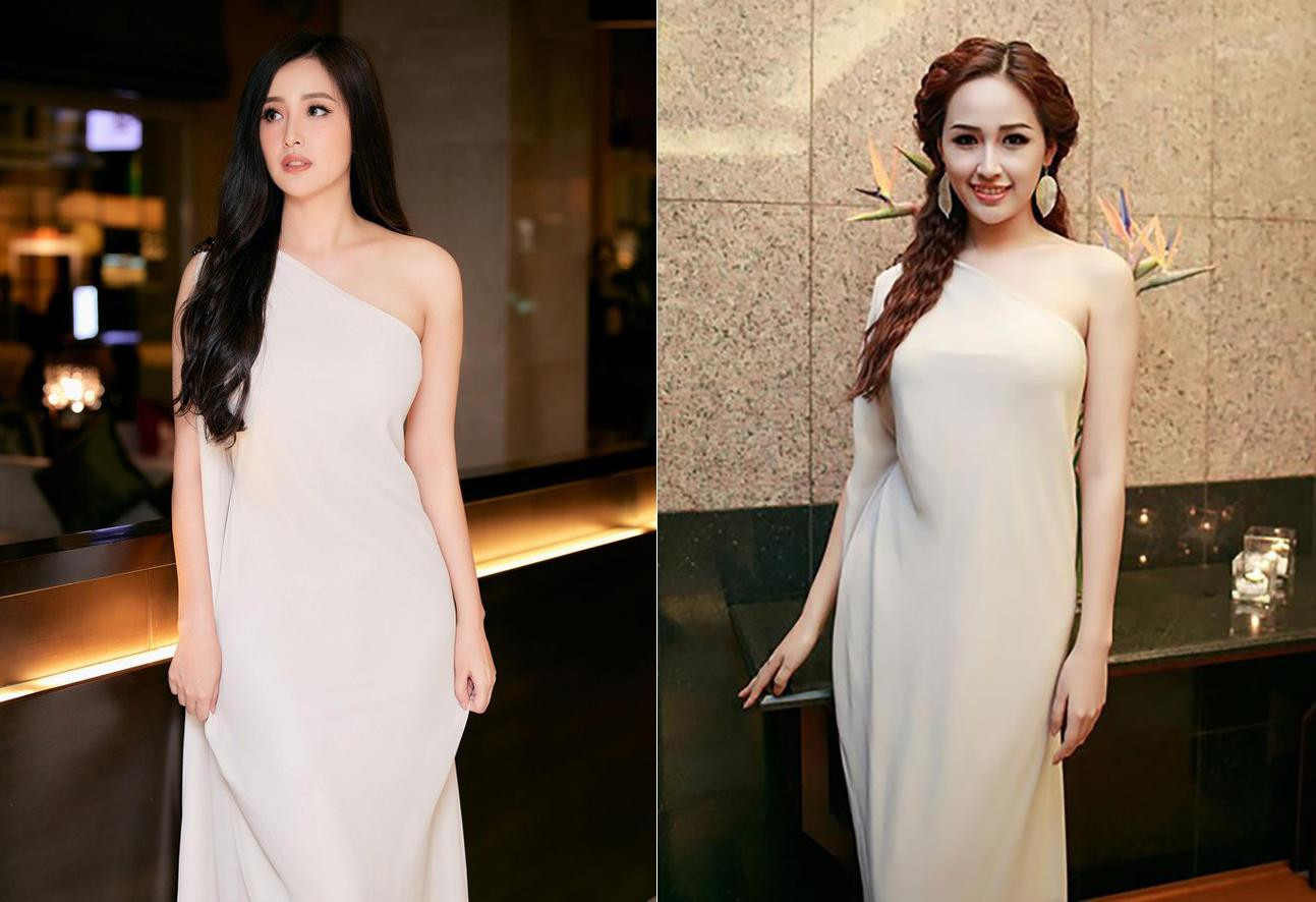 Xuất hiện tại một sự kiện gần đây, Hoa hậu Mai Phương Thuý diện lại bộ váy mà cô từng mặc cách đây 7 năm. Có thể thấy theo thời gian, nhan sắc và phong cách của HHVN 2006 ngày càng 'thăng hạng' và trẻ trung.