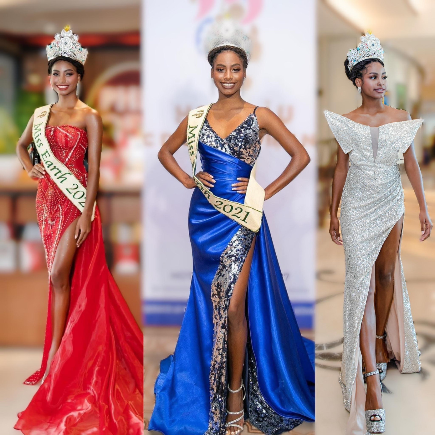 Những thiết kế lộng lẫy là Destiny mặc trong thời gian ở Việt Nam trước đó cũng đã từng được nhiều mỹ nhân Việt mặc. Những thiết kế lộng lẫy là Destiny mặc trong thời gian ở Việt Nam trước đó cũng đã từng được nhiều mỹ nhân Việt mặc.