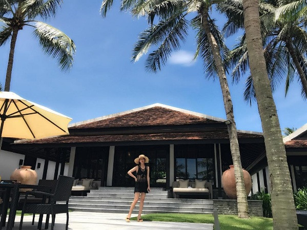 Người yêu cũ Song Hye Kyo đưa gia đình đi nghỉ ở Đà Nẵng ảnh 5