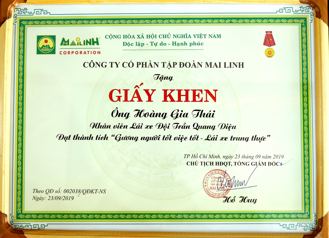 Tài xế taxi được nhận gần 50 triệu sau 1 năm không tìm thấy chủ nhân ảnh 1