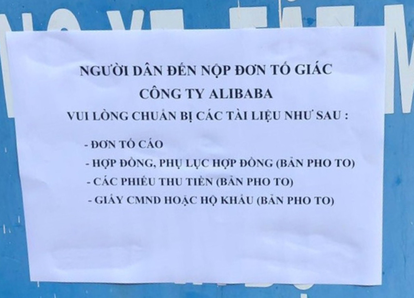 Hàng trăm khách hàng đến công an tố cáo công ty Alibaba lừa đảo ảnh 2