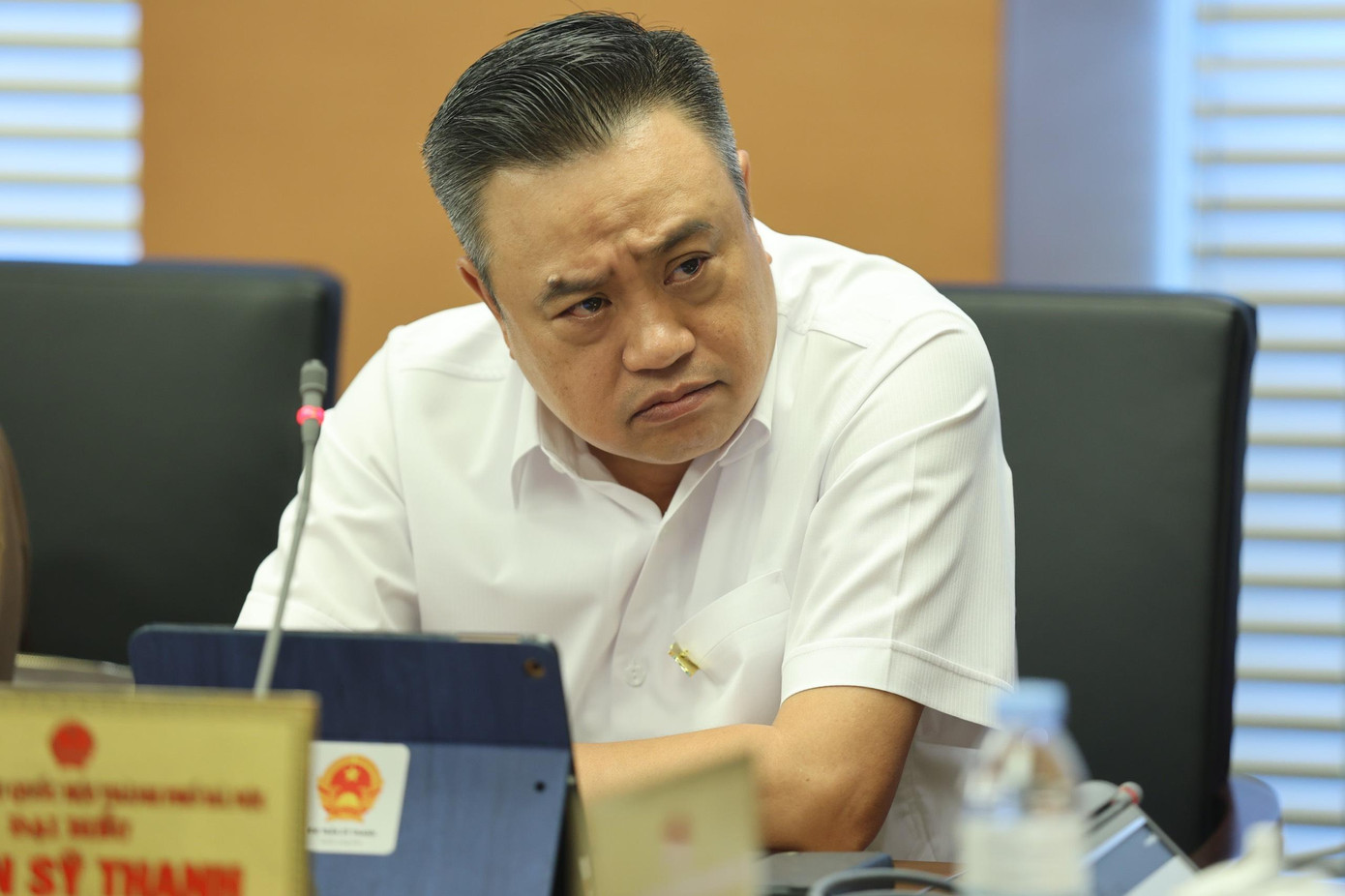 Đại biểu Trần Sỹ Thanh - Chủ tịch UBND TP Hà Nội. Ảnh Như Ý Đại biểu Trần Sỹ Thanh - Chủ tịch UBND TP Hà Nội. Ảnh Như Ý