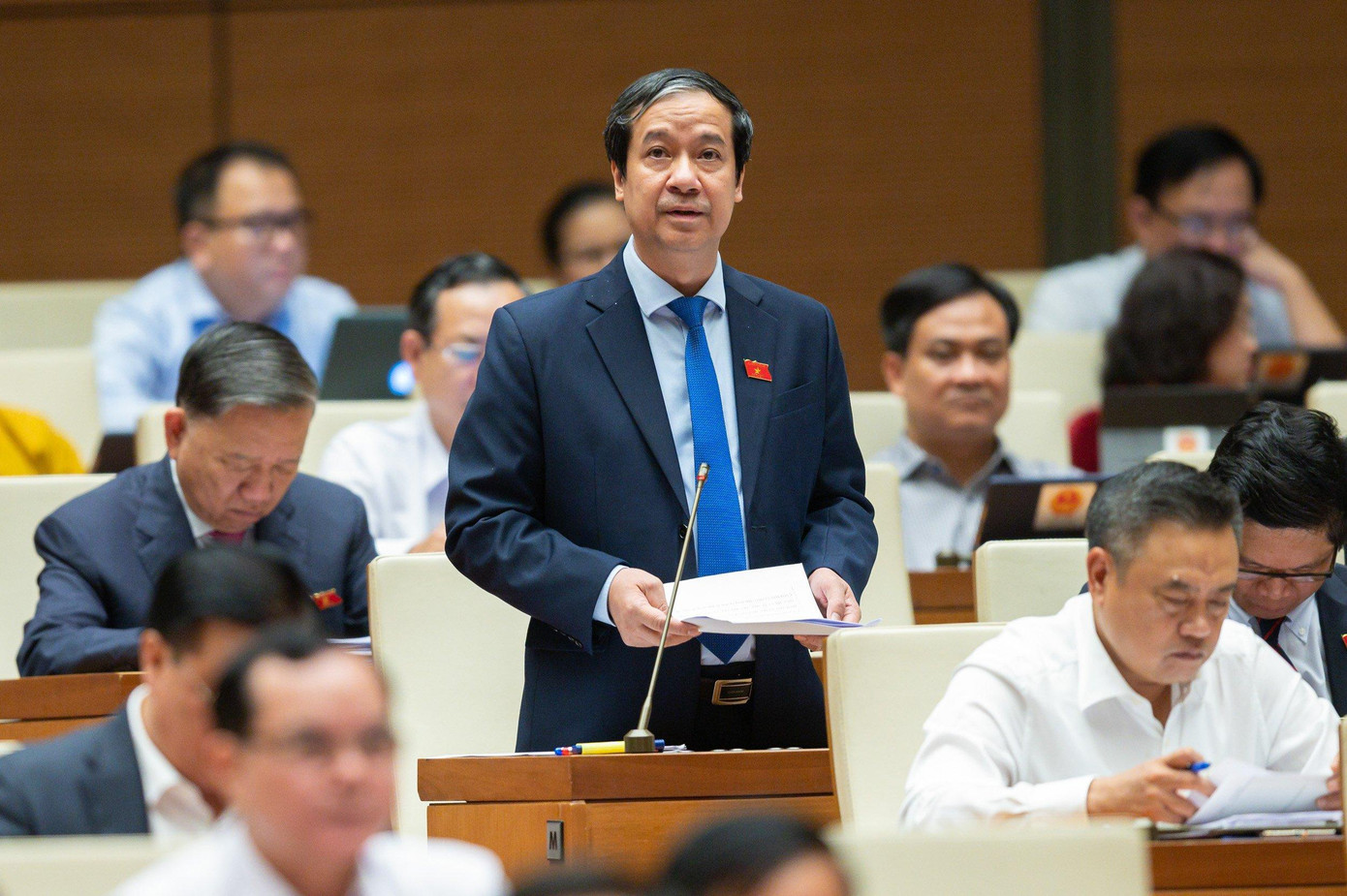 Bộ trưởng Bộ GD&ĐT Nguyễn Kim Sơn Bộ trưởng Bộ GD&ĐT Nguyễn Kim Sơn