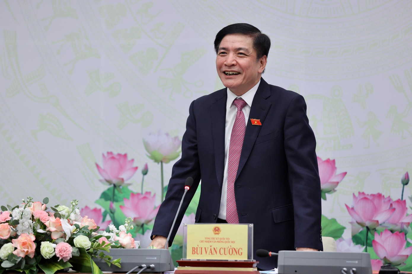 Tổng Thư ký Quốc hội Bùi Văn Cường. Ảnh Như Ý