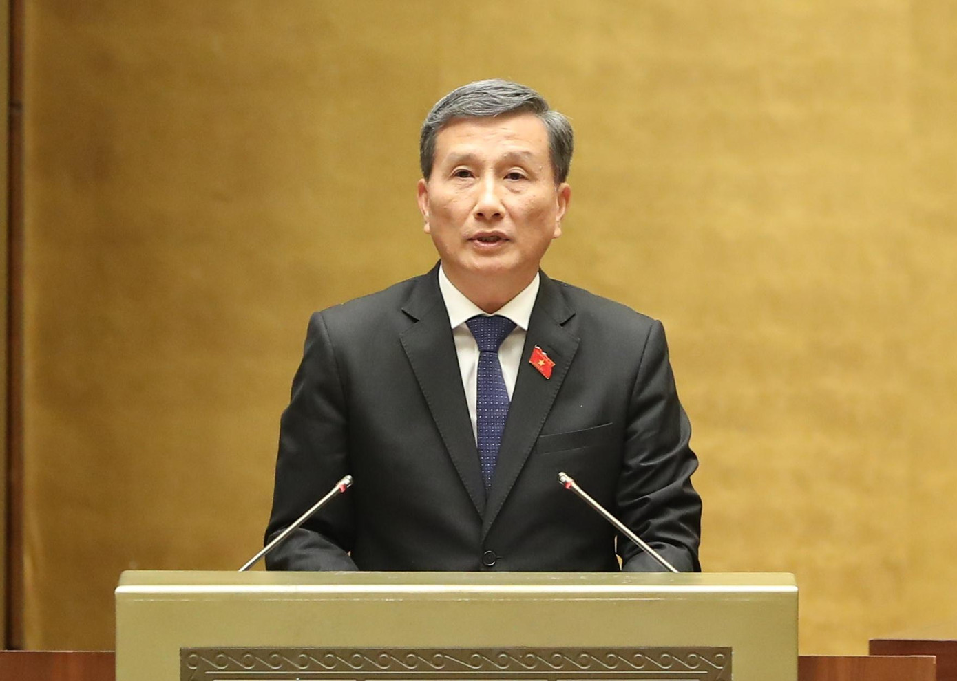 Chủ nhiệm Ủy ban KHCN&amp;MT Lê Quang Huy (Ảnh: Như Ý).