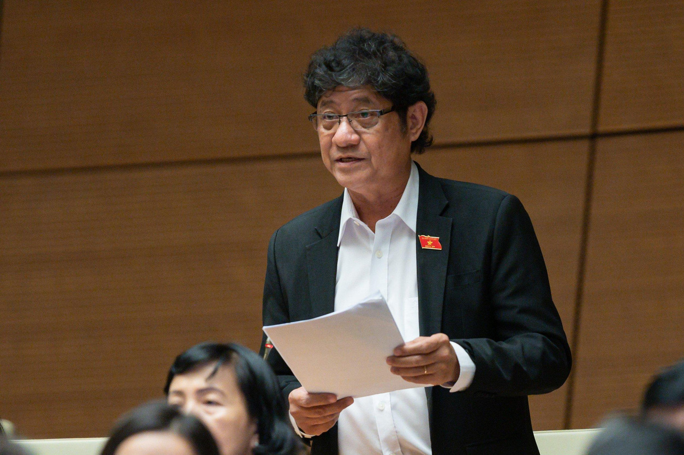 Đại biểu Nguyễn Huy Thái (Bạc Liêu). Ảnh Như Ý Đại biểu Nguyễn Huy Thái (Bạc Liêu). Ảnh Như Ý