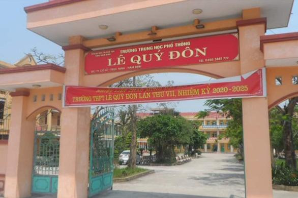 Trường THPT Lê Quý Đôn (Nam Định). Trường THPT Lê Quý Đôn (Nam Định).