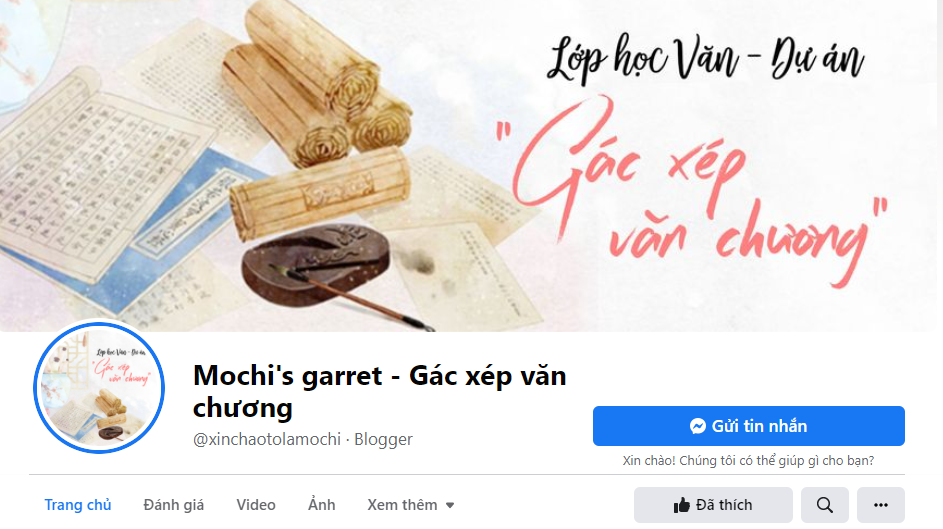 Trang Mochi's garret - Gác xép văn chương Trang Mochi's garret - Gác xép văn chương