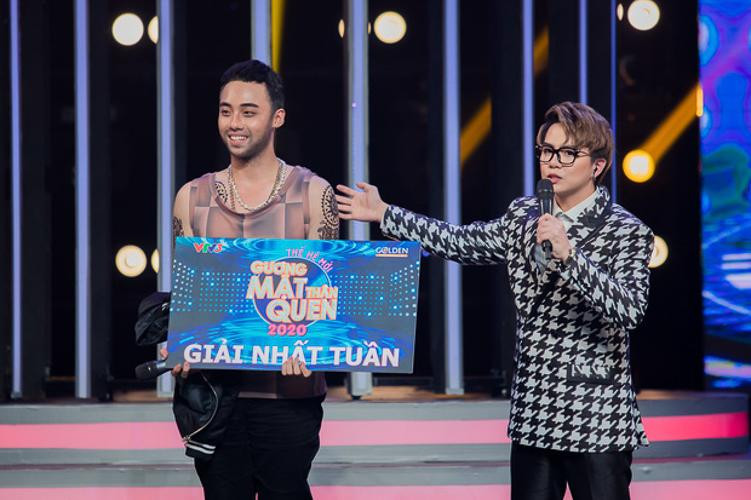 Anh chàng cũng tham gia chương trình “Gương Mặt Thân Quen 2020”.