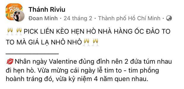 Bài đăng của Đoan Minh từ tháng 2/2021 bị cộng đồng mạng "đào" lại.