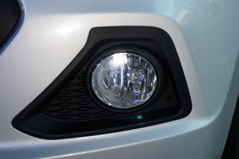 Xe được trang bị đèn sương mù 