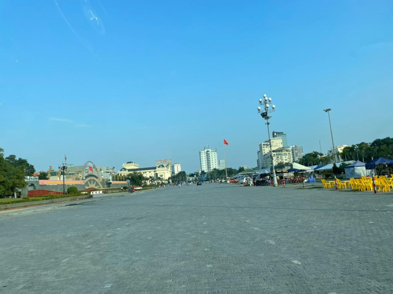 Một góc quảng trường Lam Sơn