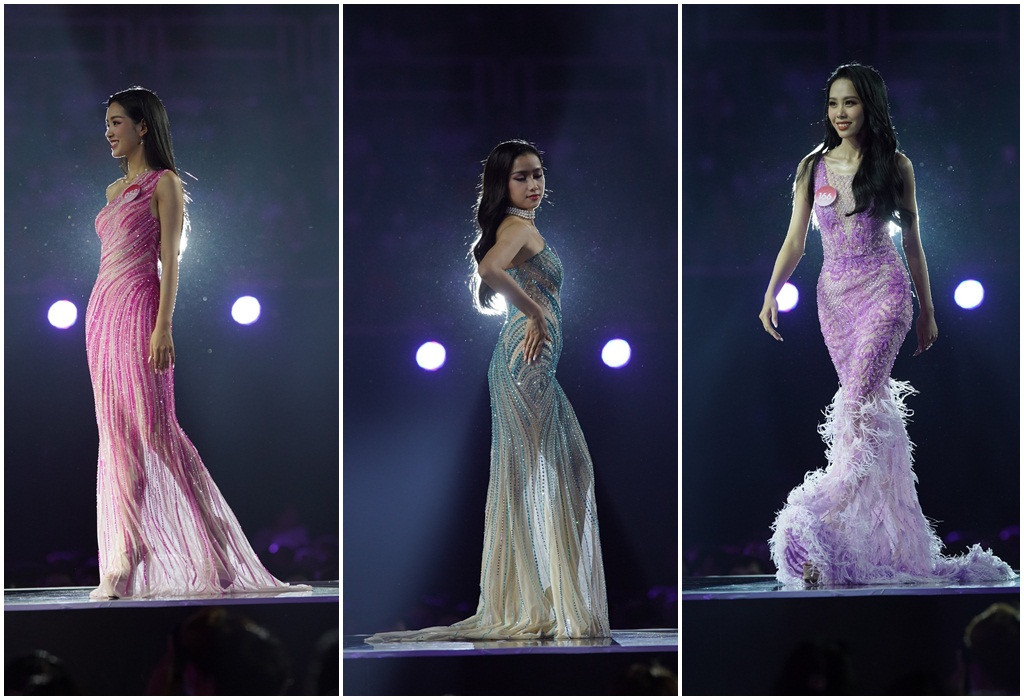 Phần trình diễn trang phục dạ hội của Top 35 thí sinh Hoa hậu Việt Nam 2022 Phần trình diễn trang phục dạ hội của Top 35 thí sinh Hoa hậu Việt Nam 2022
