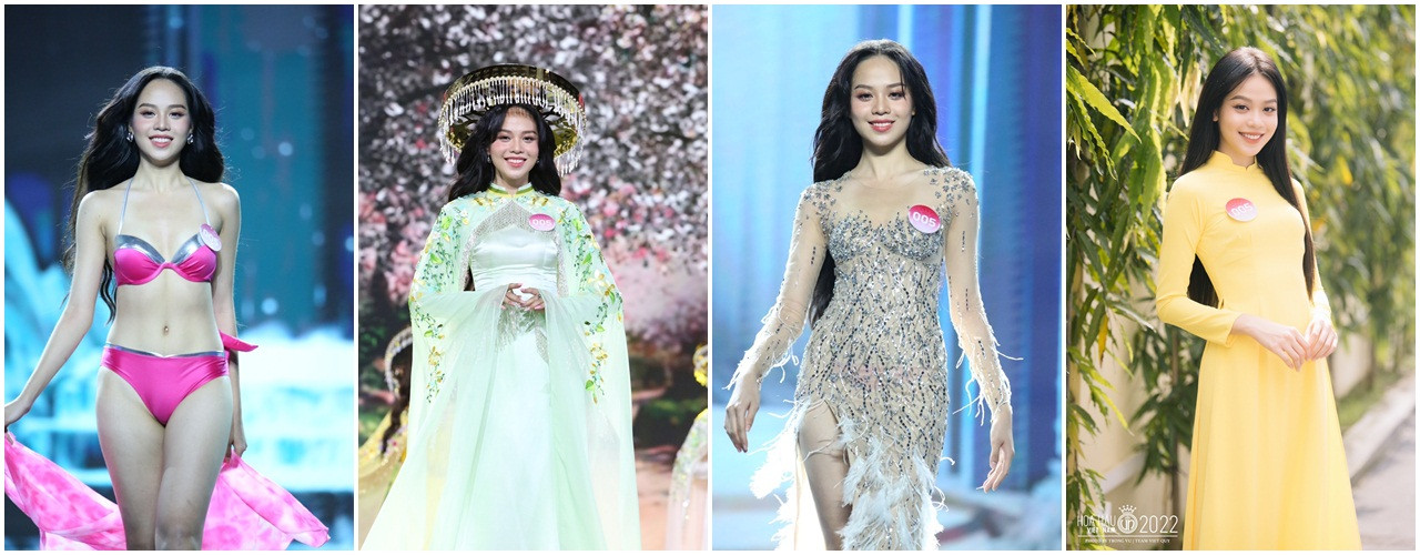 "Hoa hậu Việt Nam 2022 là một hành trình mà ở đó tôi cho phép bản thân “lăn xả”, trải nghiệm, rèn dũa, học hỏi để sau khi bước ra khỏi cuộc thi, tôi “lột xác” thành phiên bản hoàn thiện hơn, từ đó “đổi đời”, tạo ra cho bản thân và xã hội nhiều thành tựu, giá trị đáng quý". "Hoa hậu Việt Nam 2022 là một hành trình mà ở đó tôi cho phép bản thân “lăn xả”, trải nghiệm, rèn dũa, học hỏi để sau khi bước ra khỏi cuộc thi, tôi “lột xác” thành phiên bản hoàn thiện hơn, từ đó “đổi đời”, tạo ra cho bản thân và xã hội nhiều thành tựu, giá trị đáng quý".