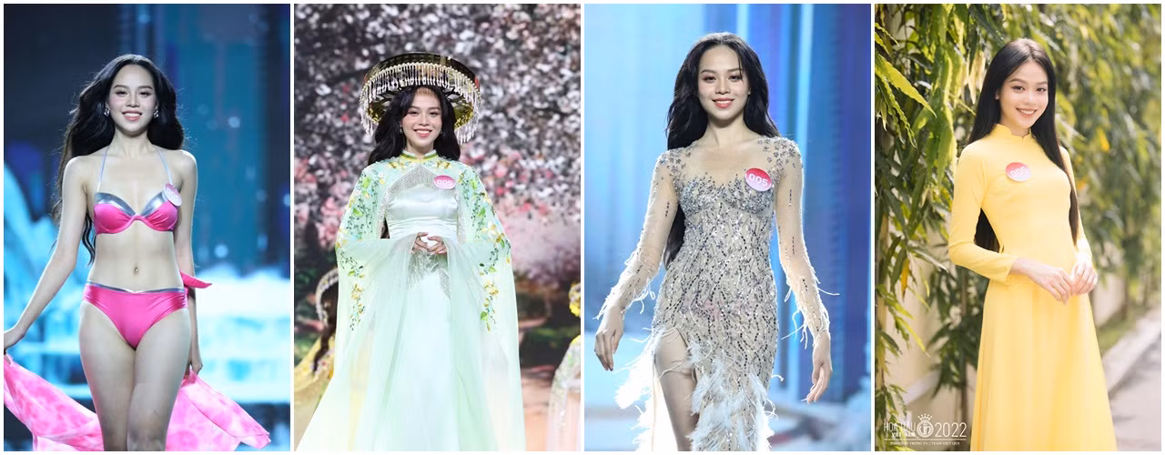 "Hoa hậu Việt Nam 2022 là một hành trình mà ở đó tôi cho phép bản thân “lăn xả”, trải nghiệm, rèn dũa, học hỏi để sau khi bước ra khỏi cuộc thi, tôi “lột xác” thành phiên bản hoàn thiện hơn, từ đó “đổi đời”, tạo ra cho bản thân và xã hội nhiều thành tựu, giá trị đáng quý".