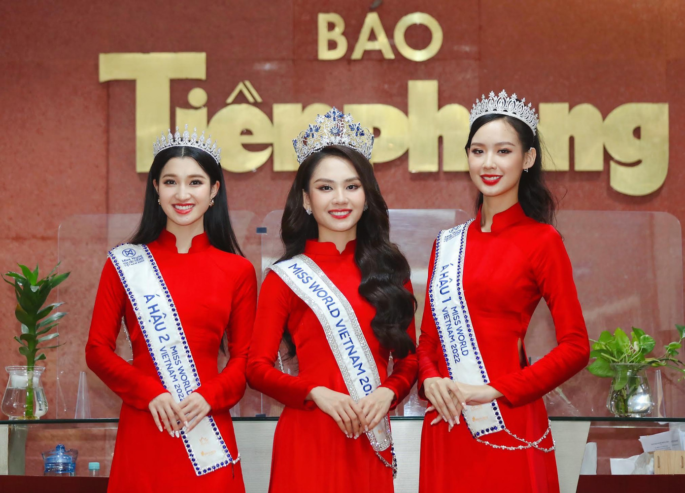 Top 3 Miss World Việt Nam 2022 (Ảnh: Trọng Tài) Top 3 Miss World Việt Nam 2022 (Ảnh: Trọng Tài)