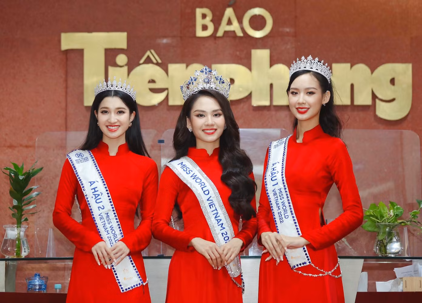 Top 3 Miss World Việt Nam 2022 (Ảnh: Trọng Tài) Top 3 Miss World Việt Nam 2022 (Ảnh: Trọng Tài)