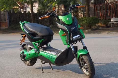 X-Men có thiết kế khá mạnh mẽ so với các xe điện thông dụng trên thị trường