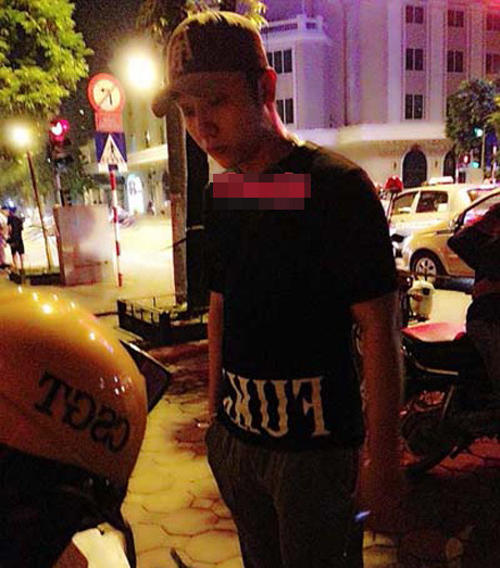 Yanbi bị bắt và giữ xe hồi tháng 9 (Ảnh báo Công lý)