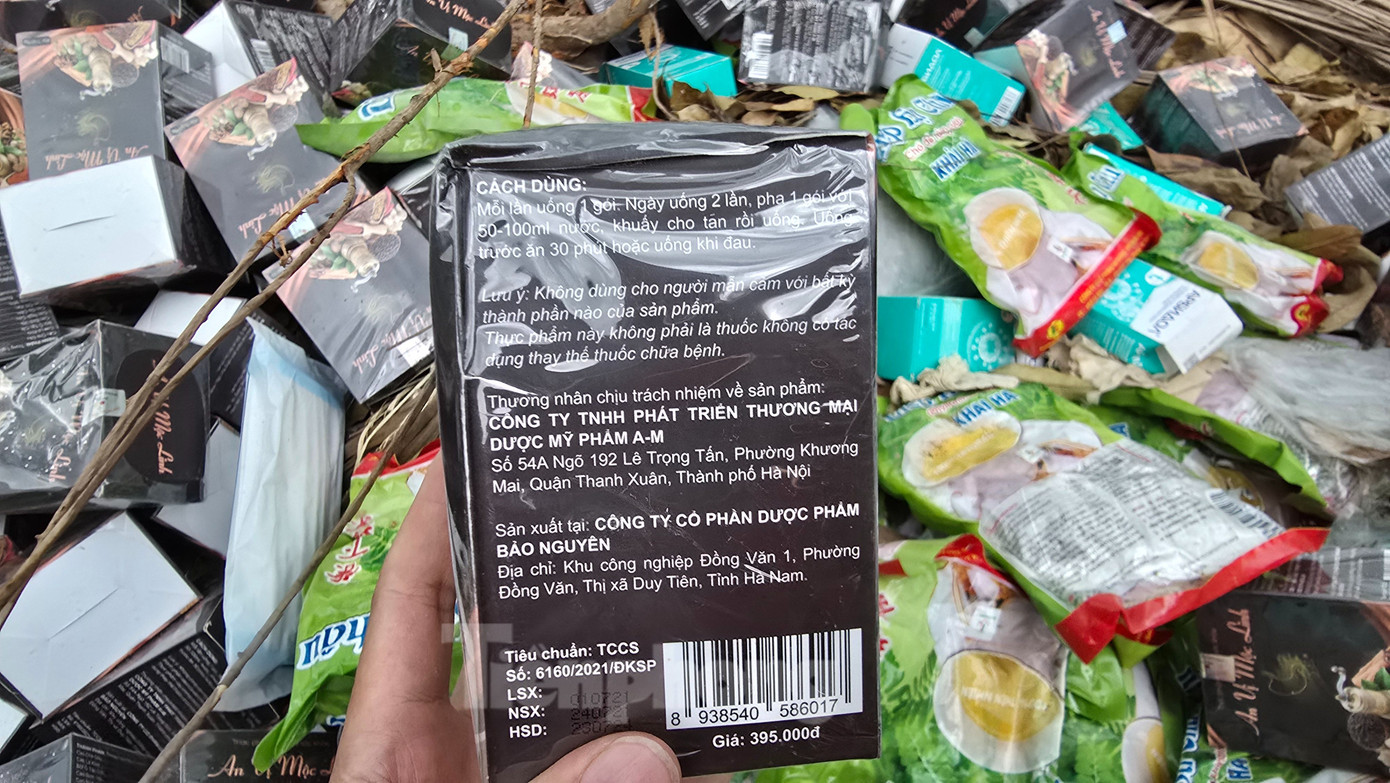 Ví như sản phẩm thực phẩm bảo vệ sức khỏe An vị mộc linh có hạn sử dụng 23/7/2024