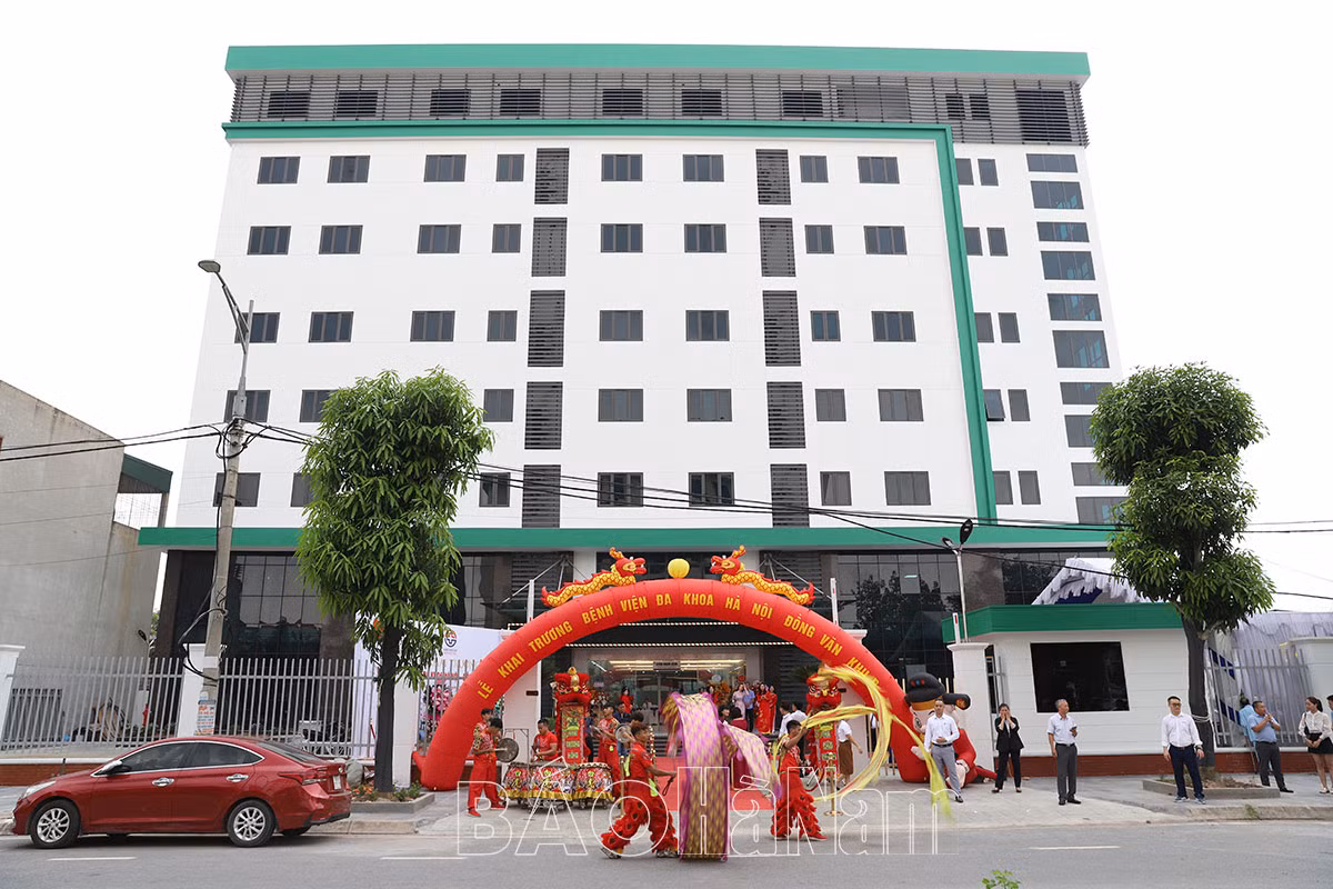 Khu nhà B của Bệnh viện đa khoa Hà Nội- Đồng Văn (ảnh: Báo Hà Nam) Khu nhà B của Bệnh viện đa khoa Hà Nội- Đồng Văn (ảnh: Báo Hà Nam)