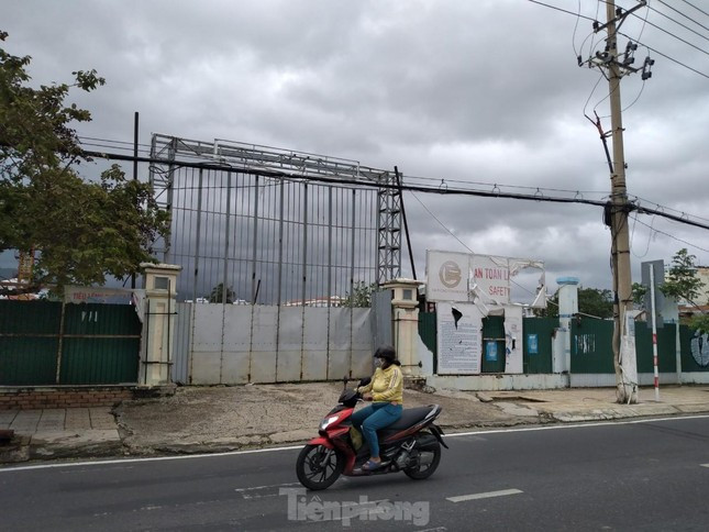 Dự án Nha Trang Golden Gate nằm tại mặt đường Trần Phú, TP Nha Trang. Ảnh: L.H.
