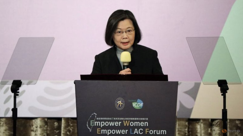 Nhà lãnh đạo Đài Loan (Trung Quốc) Thái Anh Văn. Ảnh: AP