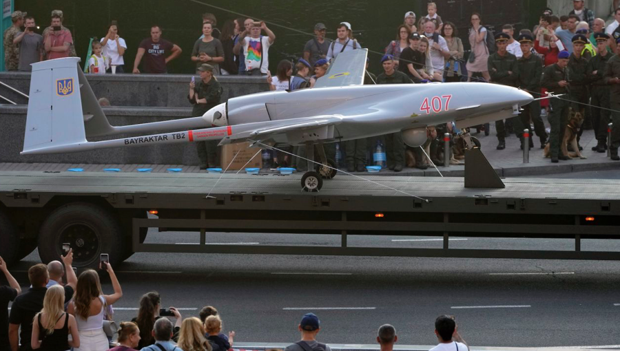 Một chiếc TB2 do Thổ Nhĩ Kỳ thiết kế Một chiếc TB2 do Thổ Nhĩ Kỳ thiết kế