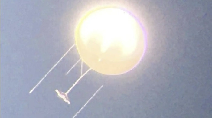 Nhật Bản cho biết ít nhất ba vật thể bay vào không phận của họ trước đây rất có thể là khinh khí cầu Trung Quốc. (Ảnh: Kyodo)