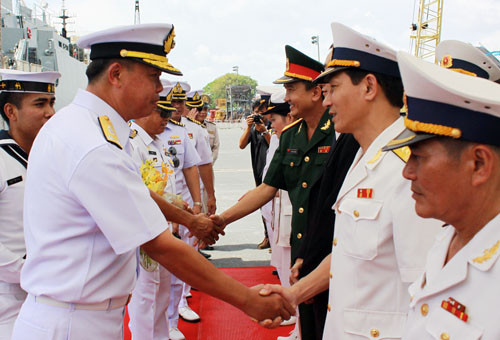 Chuyến thăm nhằm tăng cường hợp tác giữa lực lượng hải quân hai nước