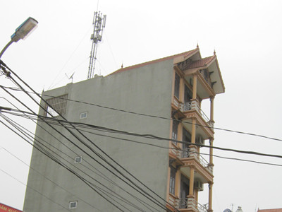 Trạm thu BTS. Ảnh minh họa