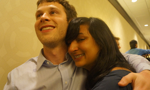 Những giọt nước mắt hạnh phúc